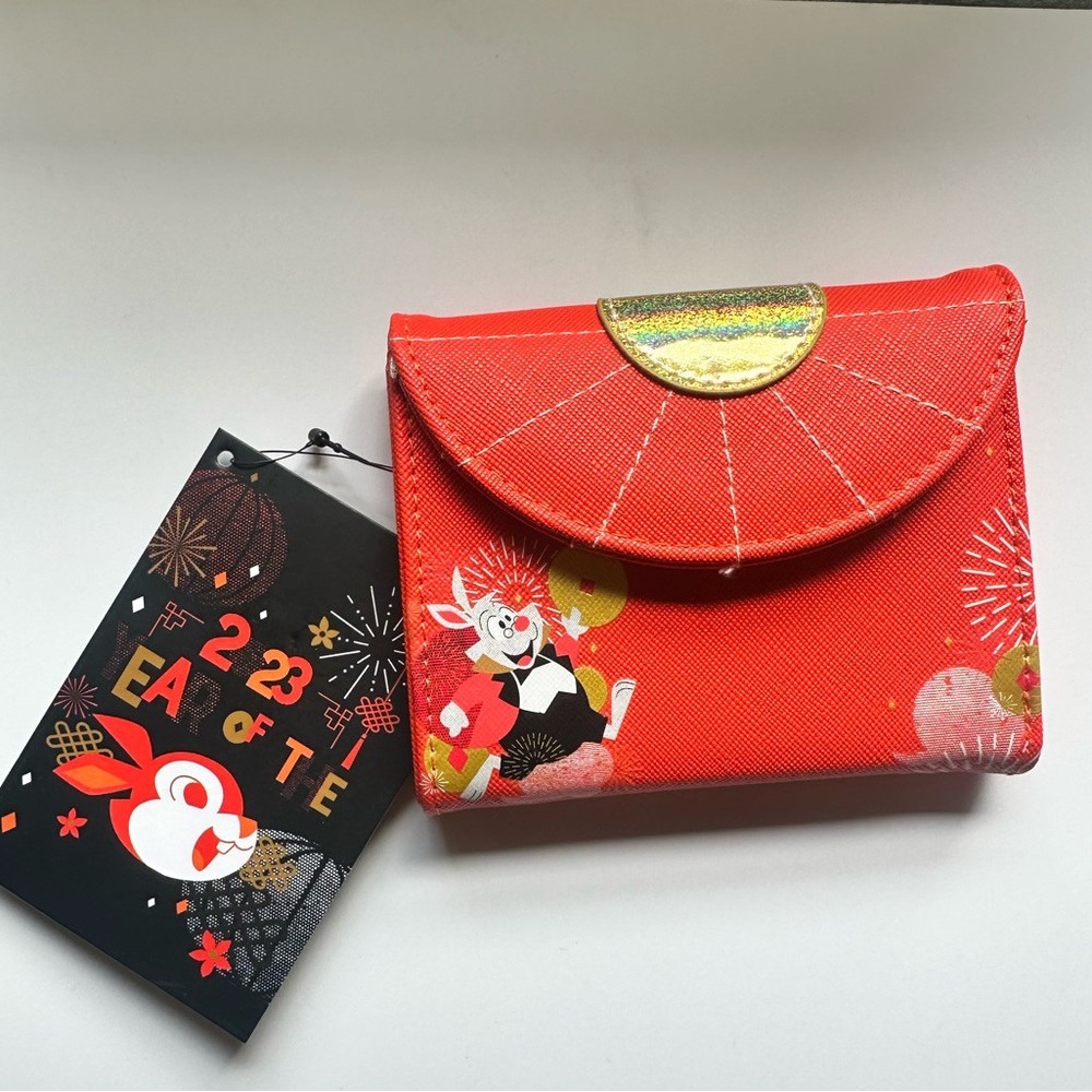 New Disney Loungefly Wallet Year of the Rabbit Lunar New Year